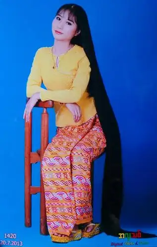 缅甸长发图片集锦-2