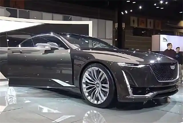 凯迪拉克ct8亮相车长53米配无框车门颜值同级别最美