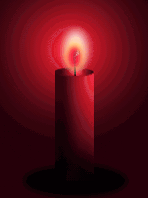 蜡烛是祭祀亡人用的,故此,不能作为礼物送人.