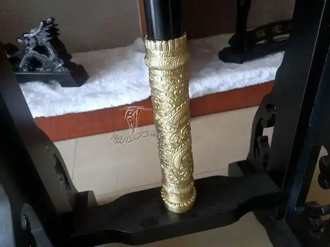 龙泉市大圣我欲成佛天下无魔我欲成魔佛奈我何精雕版金箍棒未开刃