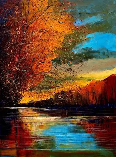 波兰艺术家 justynakop 的油画世界