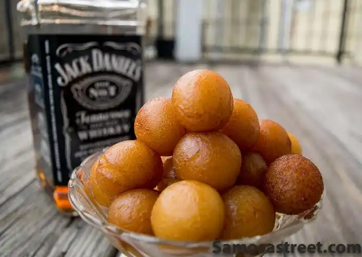 whisky gulab jamun