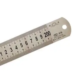 5米2米钢尺2m不锈钢直尺裁剪尺加宽加厚不锈钢尺长尺包邮赛格迪旗舰