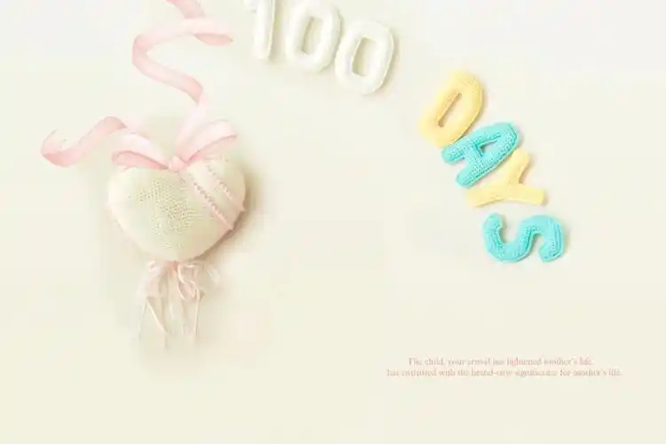 宝宝百天照素材