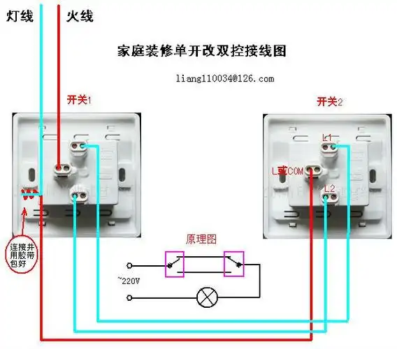 单开双控这样的接法错在哪儿?求解