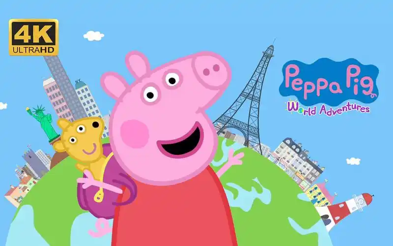【小猪佩奇:世界大冒险】4k 最高画质 全流程通关攻略 3a大作 动画