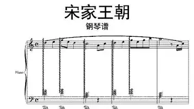 荣耀为我臣服钢琴谱