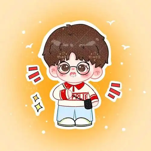 翟潇闻q版人物饭圈美工无偿约稿立牌