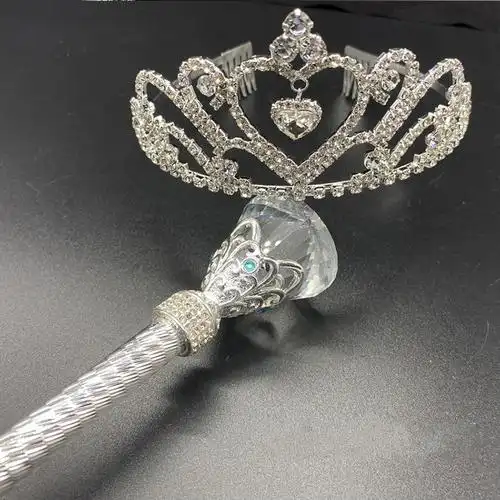 天使公主魔法棒小女孩男孩儿童舞台表演出摄影道具国王子权杖魔杖国王