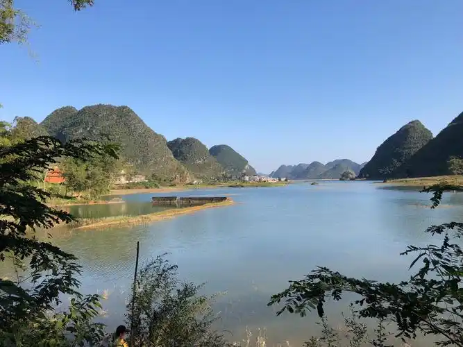 广西中越边境自驾游14靖西渠洋湖景区