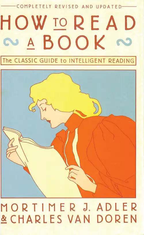 how to read a book-mortimer adler