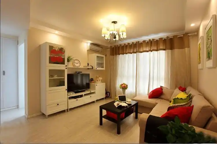 平米老房小两居装修小户型装修旧房改造简约装修今朝装饰客厅装修效果