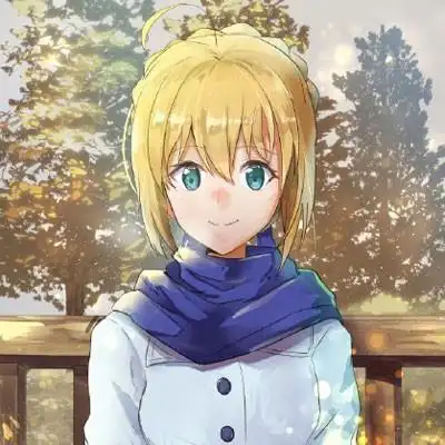 saber头像高清图片 吾王saber帅气头像