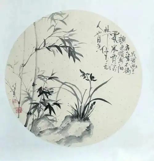 shine绘画课堂中国水墨画兰零基础学员招募中