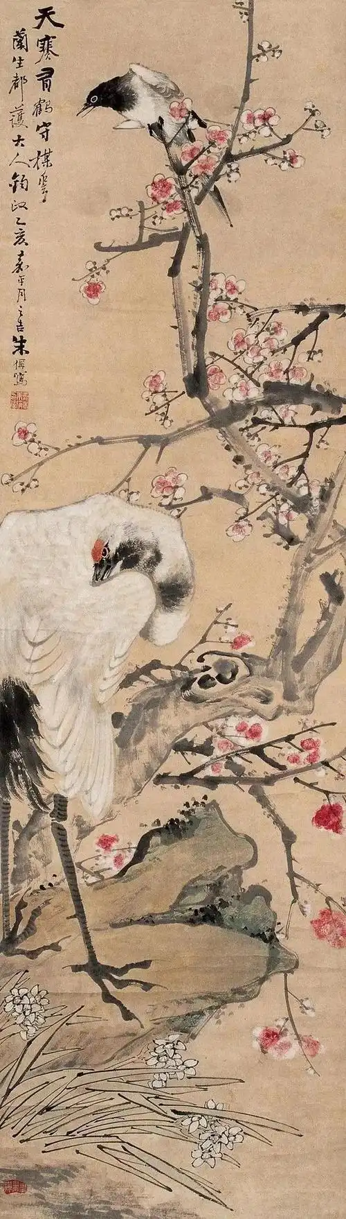 他把文人画的雅致,与民间趣味相糅,花鸟太美了|画风|花鸟画|任伯年