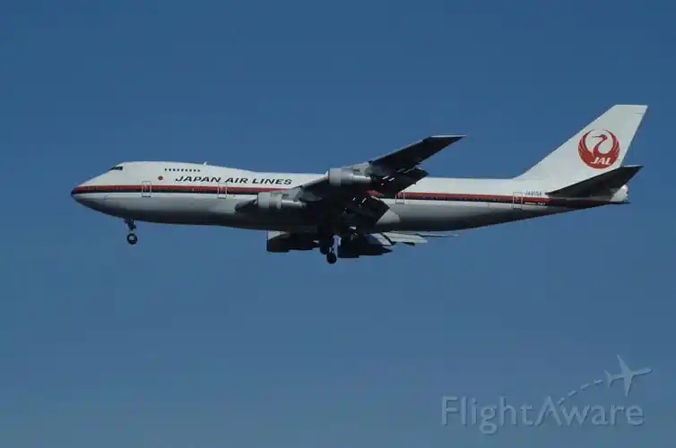 japan airlines b742 (ja-8154) 照片 76 flightaware