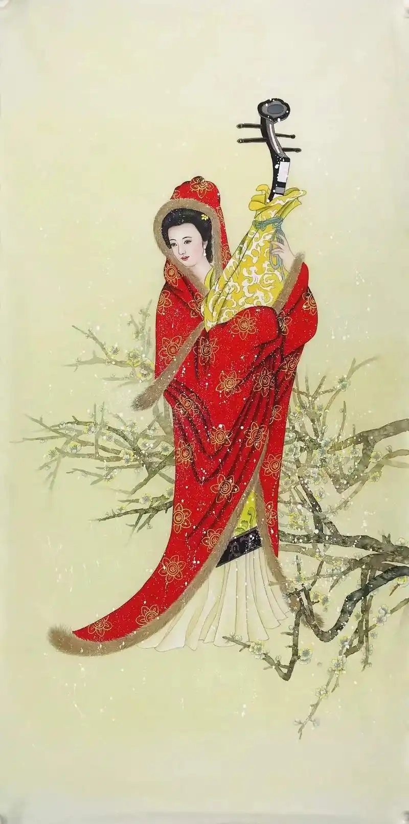 收藏欣赏:工笔画四大美女 - 抖音