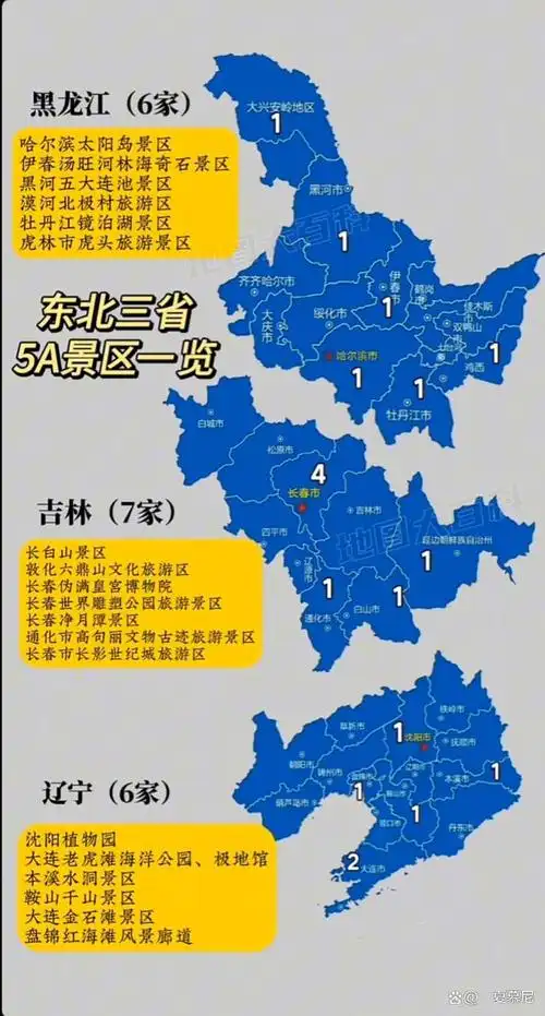 东北三省5a景区一览表