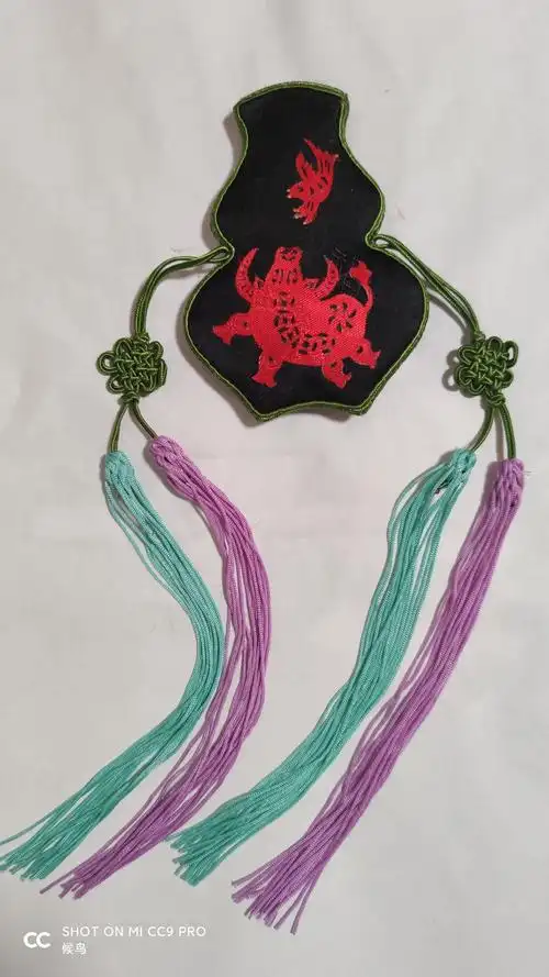 锦州锡伯族荷包传习教程——喜牛平安荷包