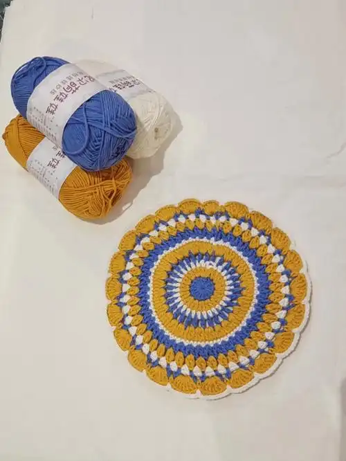 给安排个隔热垫,父母都怕给子女添负担,怕乱花钱,毛线有啊,自己的手钩