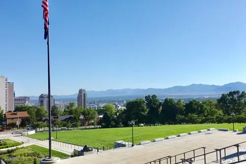 掠影美国犹他州州政府~~犹他州首府盐湖城(salt lake city )～2018.6.