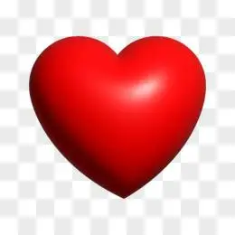 一组矢量膨胀风情人节爱心系列二元素