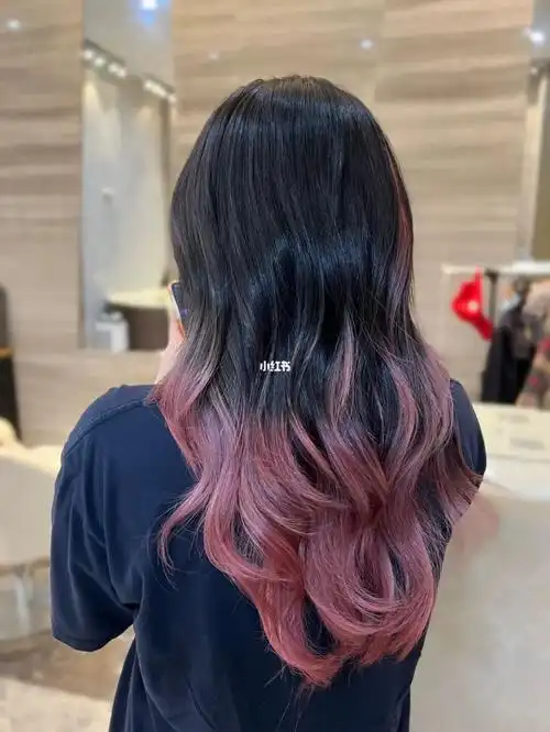 超火99发尾染～黑发长出也不怕尴尬～太仙啦