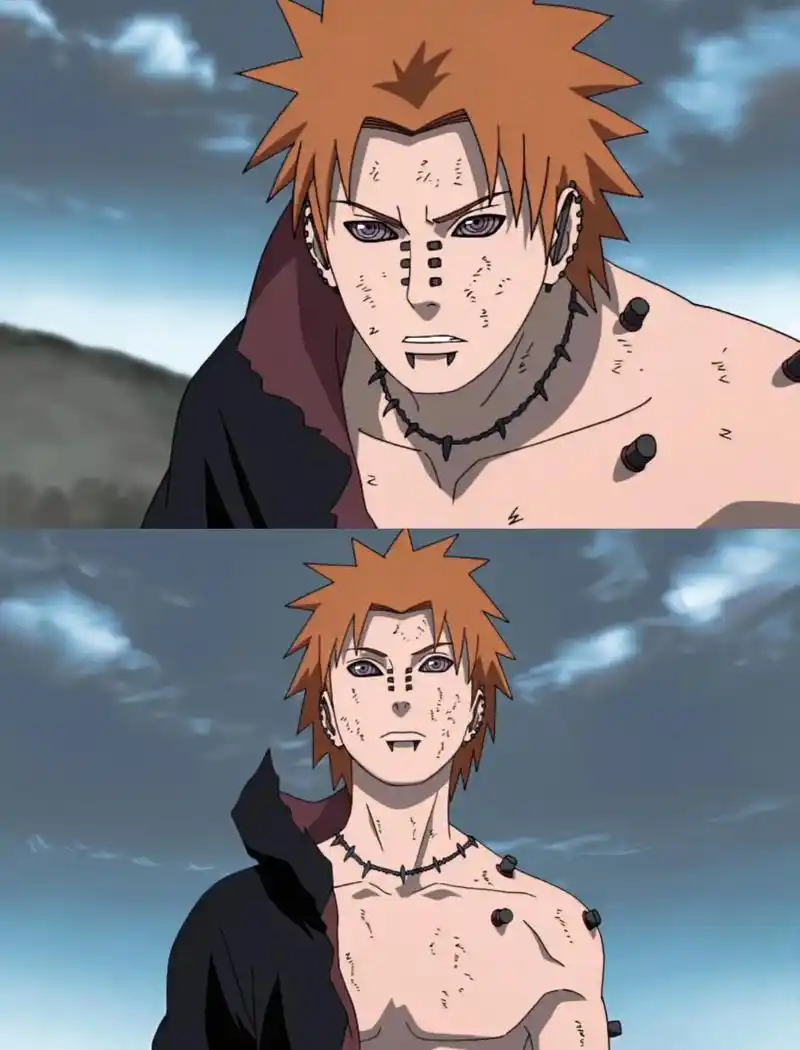 火影忍者 #佩恩 感受痛苦吧 - 抖音