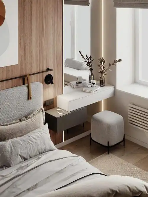 主卧梳妆台可以这样做