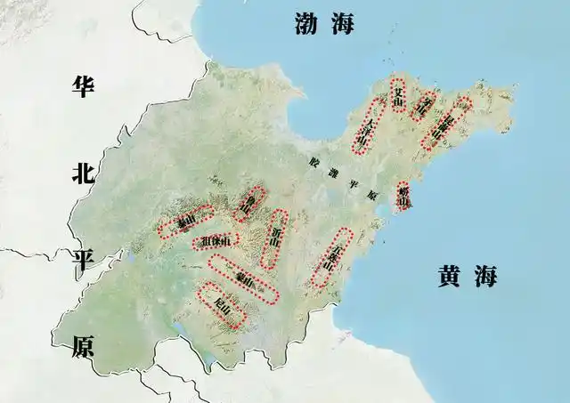 从华北平原到黄渤海滨山东丘陵如何改变了齐鲁大地