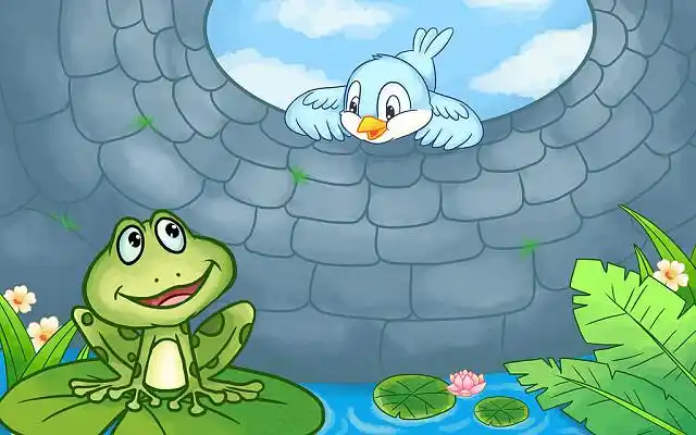 唯美3d可爱古风寓言故事卡通人物寓言成语故事配图素材世界读书日卡通