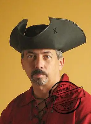 代购中世纪文艺复兴时期scalarp三角海盗船长大帽子帽子