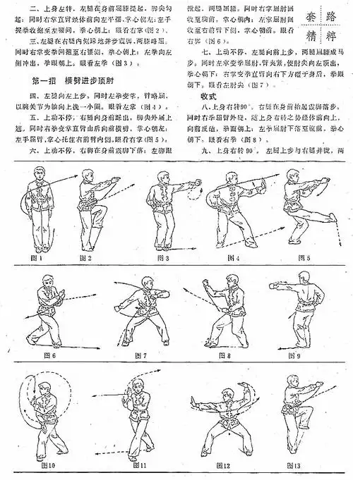 八极拳单练及实用法(上)