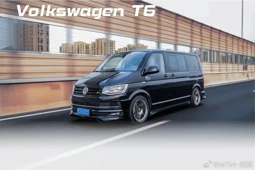 kw大众t6原厂高度的v3避震