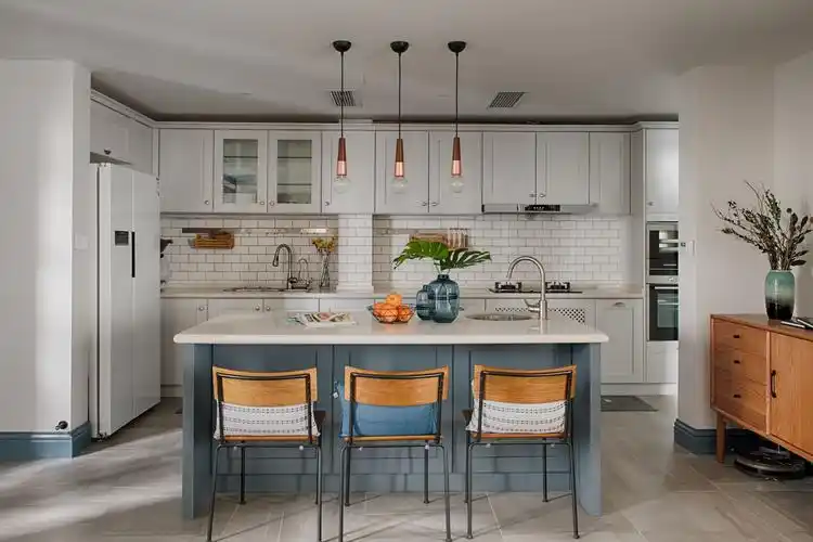 130㎡北欧风厨房装修效果图