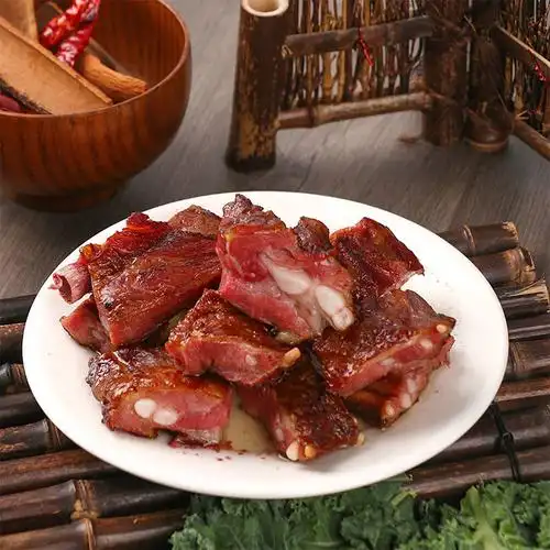 猪排骨腊排骨湖南农家自制大排骨特产风干咸排骨腊味腊肉批发农家腊