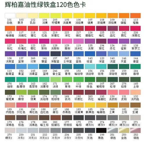 德国辉柏嘉绿铁盒油性彩铅 辉柏嘉油性彩色铅笔 填色涂鸦笔 单支