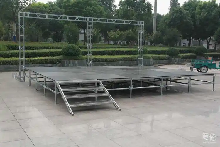 铝合金舞台桁架钢铁舞台铝合金灯光架truss 架背景桁架厂家直销-舞台