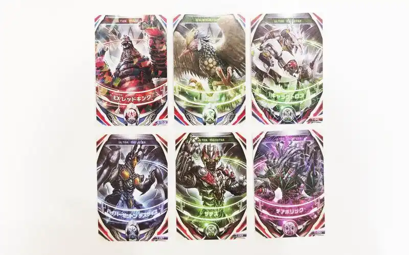 [随便玩玩] 欧布圆环 新生代时期 怪兽宇宙人卡牌_哔哩哔哩_bilibili