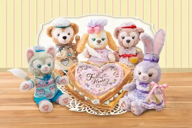 达菲熊和他的朋友们 heart warming days 2020系列 一_高清图集_新浪