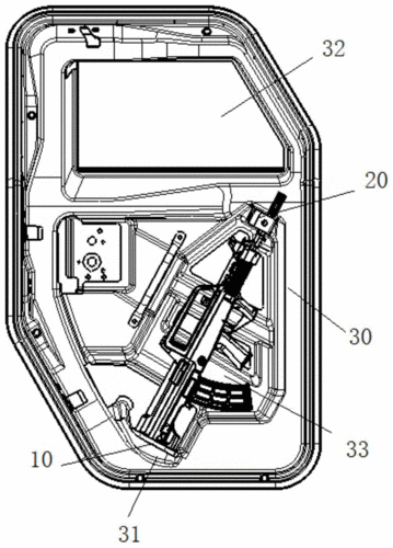 枪支安装结构的制作方法