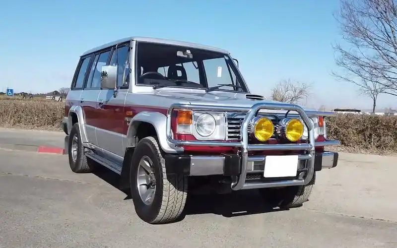 威武雄壮的老车三菱初代帕杰罗