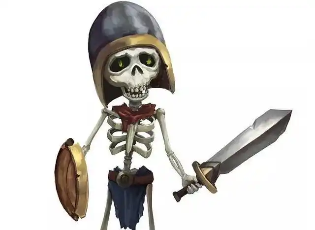 《异界骷髅兵》骷髅算是最脆皮,最弱小,战五渣的底层战族之一了