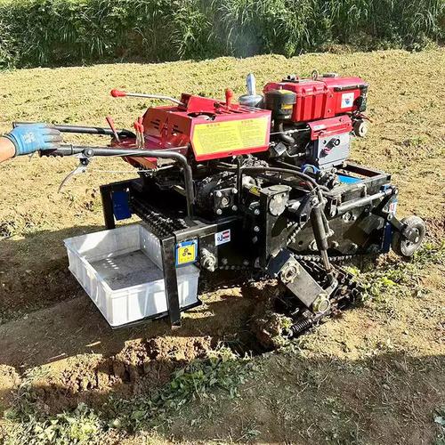 手推太子参收获机中药材收割机90cm 宽幅垄上出太子参机柴胡收获