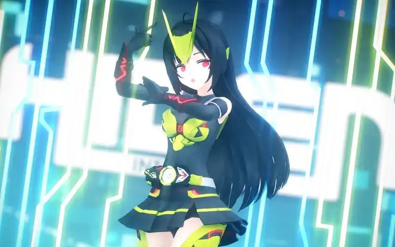 【假面骑士mmd】zero-one娘「[a]ddiction」_哔哩哔哩_bilibili