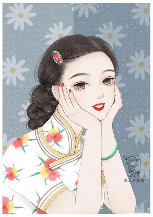 清新淡雅的色调,人物慵懒的表情,让这些旗袍女子更有韵味了.