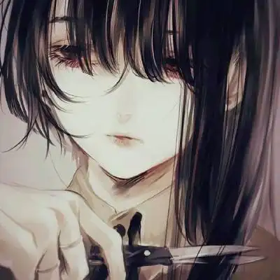 侧面头像女动漫霸气,侧面动漫帅气黑白头像-图片大观-奇异网