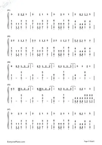 第6期《spring day》钢琴简谱弹奏版,防弹少年团的抒情歌曲!