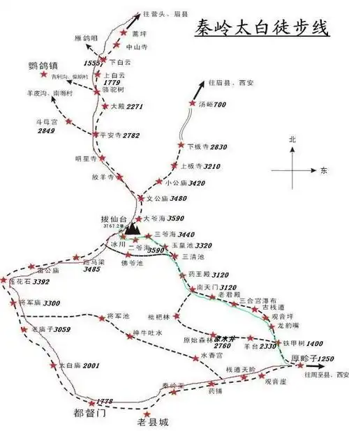爱恨痛楚之太白行(上山篇)