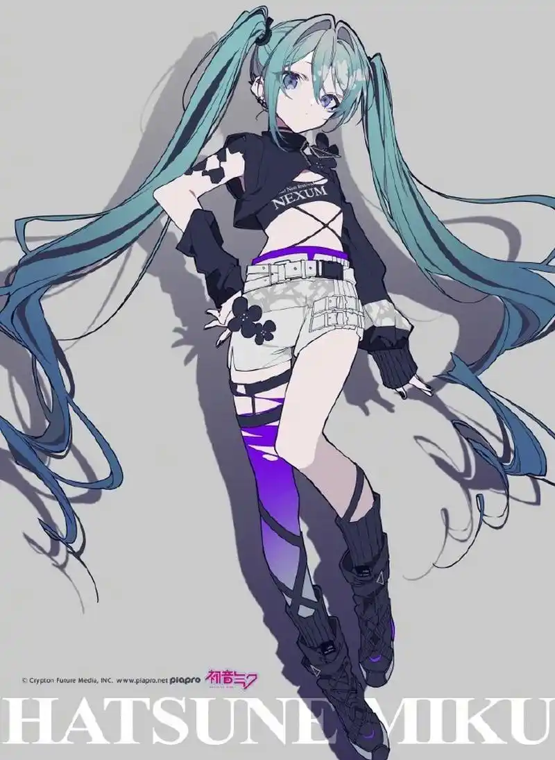 望月けい 绘 初音未来[心] #插画
